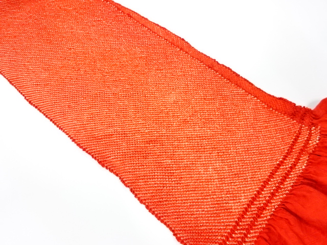 正絹　振袖用　絞り　帯揚げ